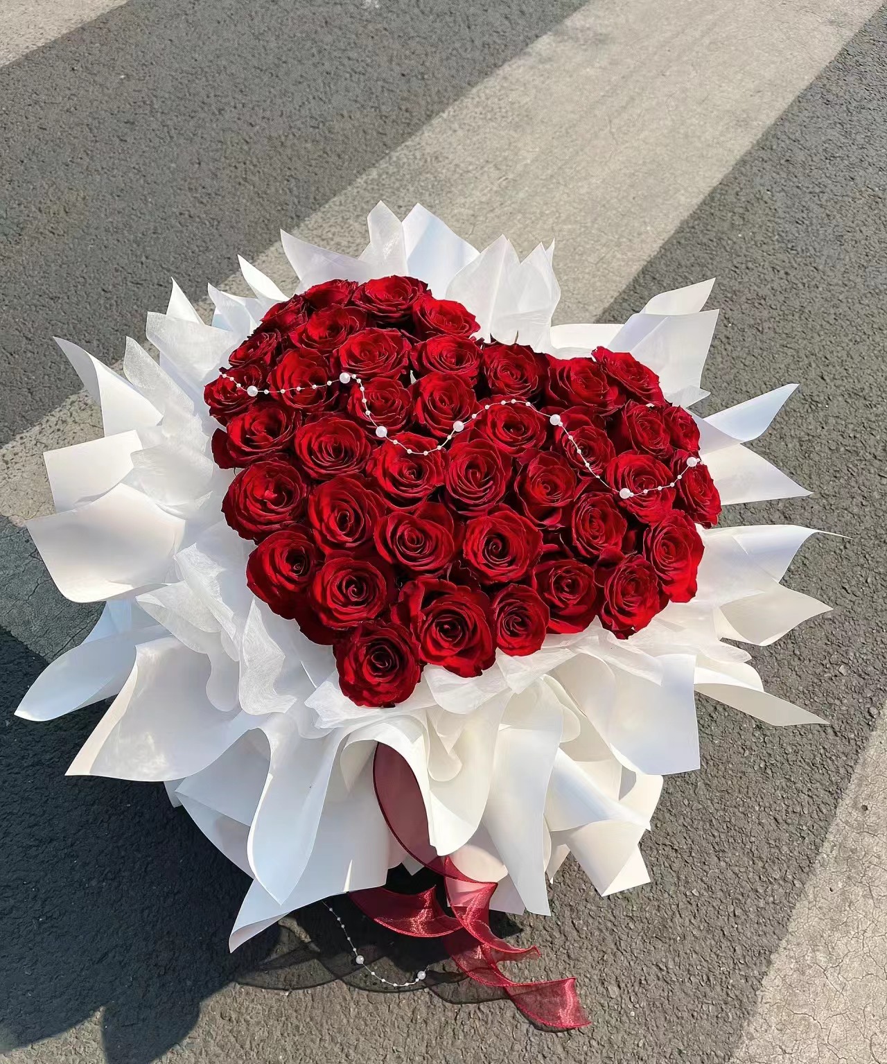 50 roses bouquet anniversary