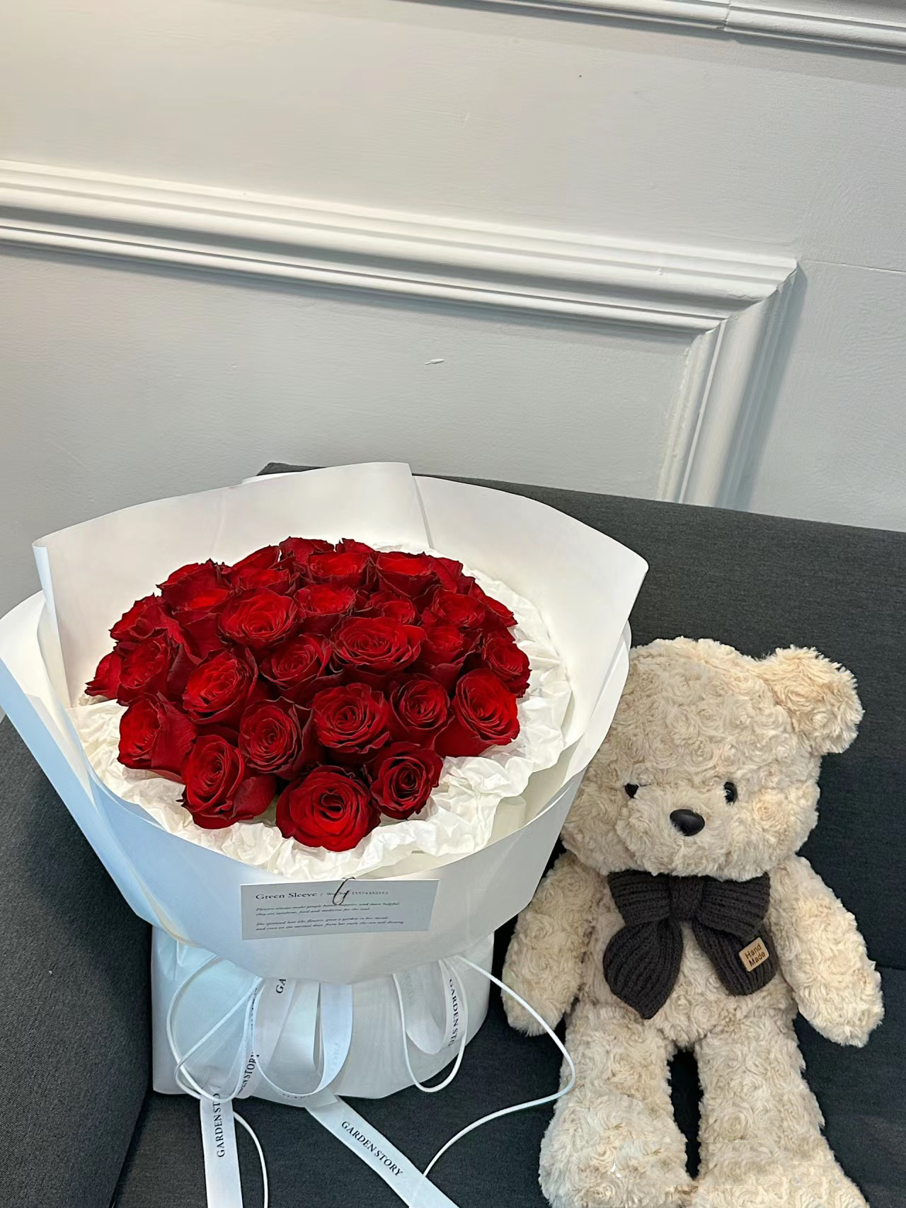 red rose bouquet birthday